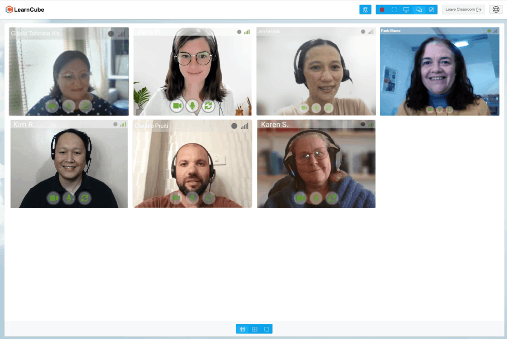 Group video course